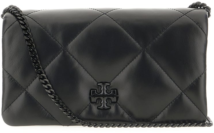 Tory Burch Tory Burch Black leather Kira shoulder bag