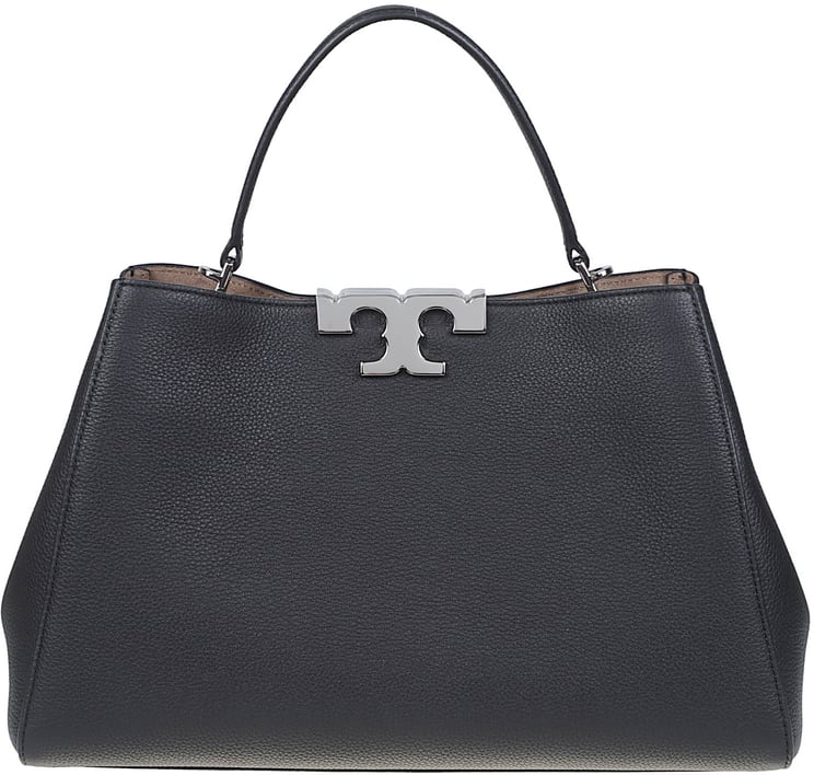 Tory Burch Eleanor Satchel Bag Black