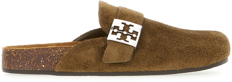Tory Burch Tory Burch Brown suede Mellow slippers