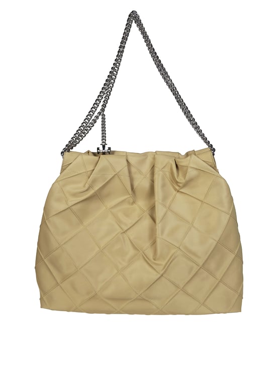 Tory Burch Quilted Fleming Nylon Spacious Shoulder Bag