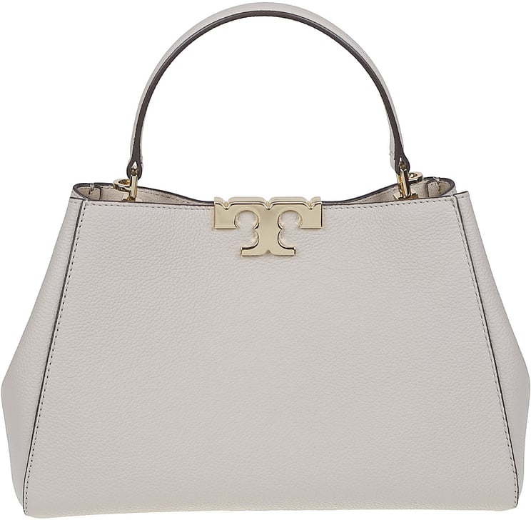 Tory Burch Eleanor Medium Satchel Bag Nude