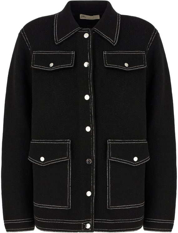 Tory Burch Tory Burch Black wool cardigan