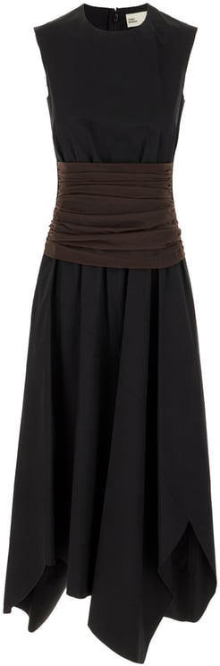 Tory Burch Tory Burch Black stretch cotton dress
