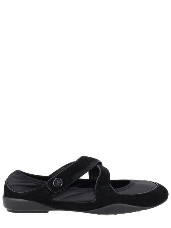 Tory Burch Romy Ballerina Suede Flats