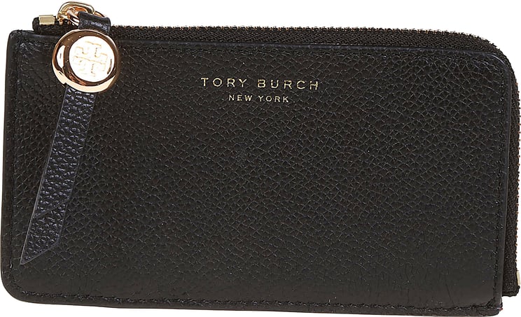 Tory Burch Romy Zip Card Case Black