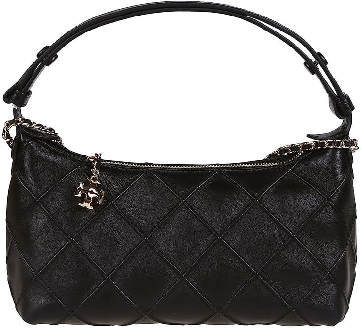 Tory Burch Fleming Pochette Bag Black