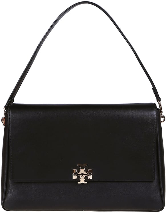 Tory Burch Charlie Large Shoulder Bag Black