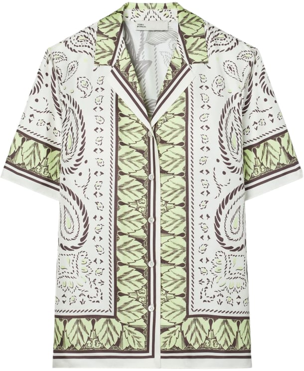 Tory Burch Shirts Mint Cockatoo