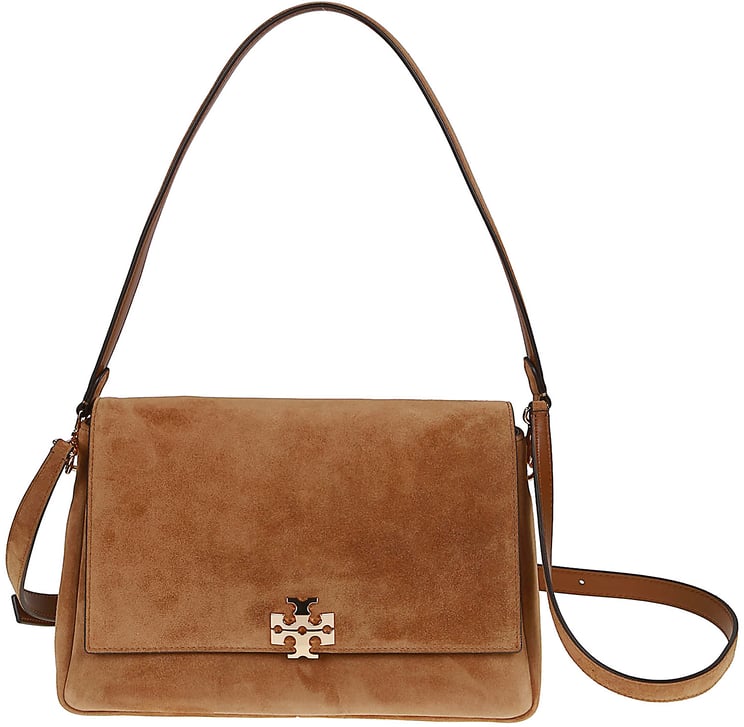 Tory Burch Charlie Shoulder Bag Brown