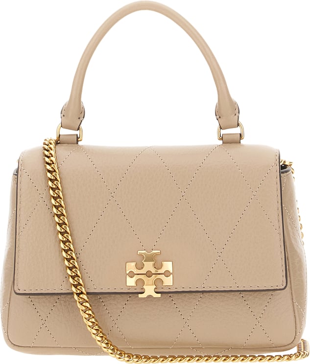 Tory Burch Tory Burch Dove Grey leather handbag