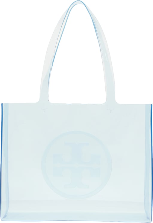 Tory Burch Tory Burch Light Blue pvc shopping bag
