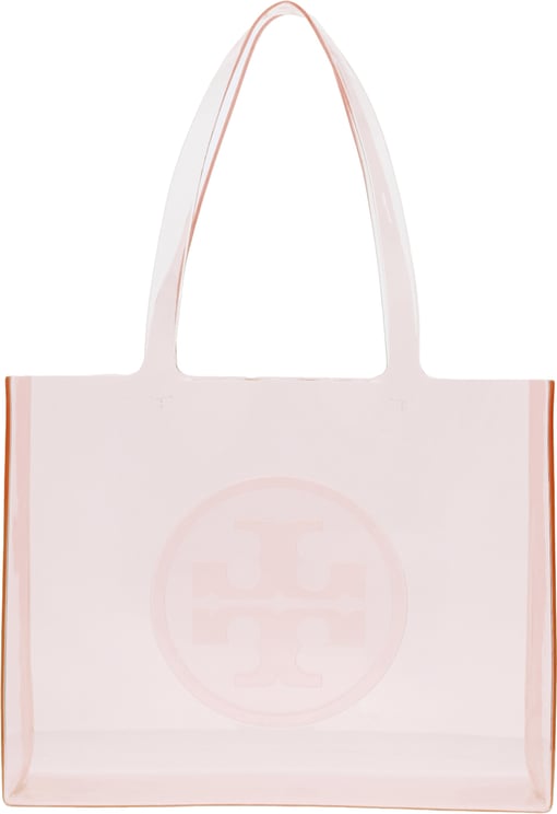 Tory Burch Tory Burch Pink pvc shopping bag