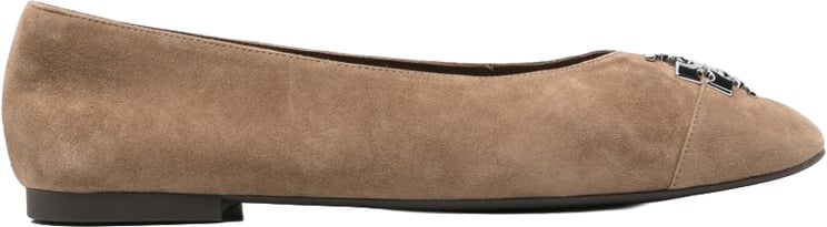 Tory Burch Flat Shoes Brown