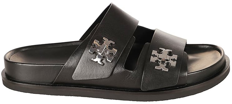 Tory Burch Black Bovine Leather Sandals