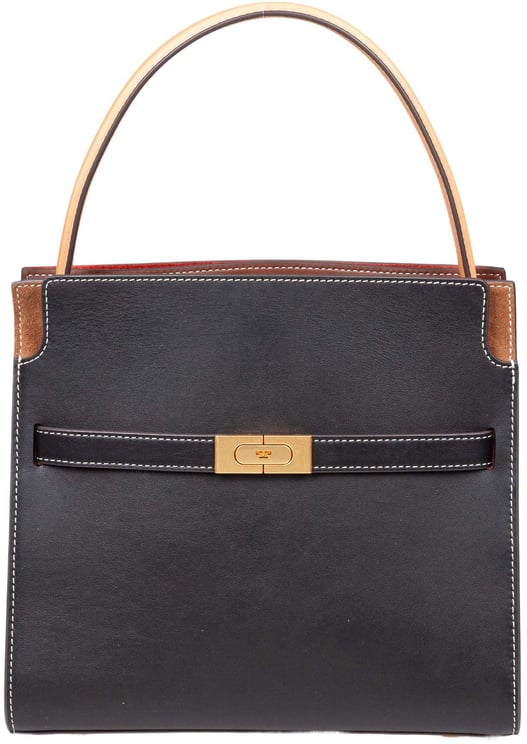 Tory Burch Tory burch lee radziwill small leather bag in black