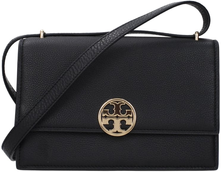Tory Burch Tory Burch Black Leather Crossbody Bag