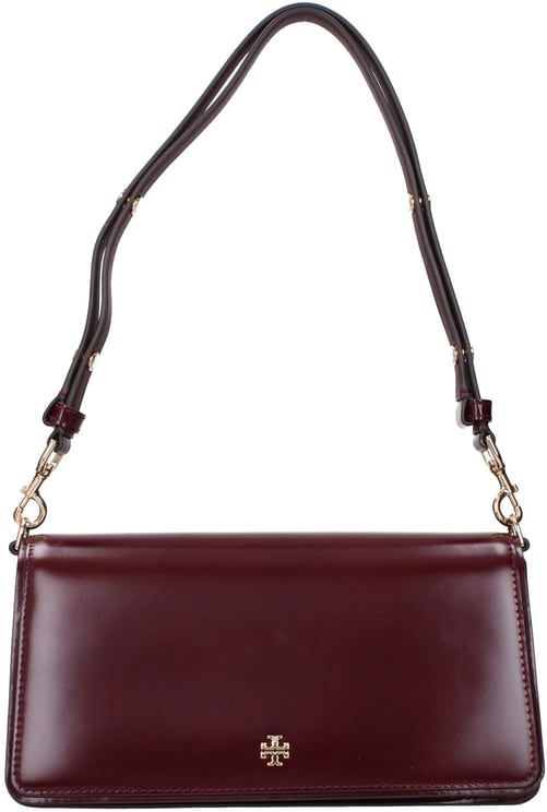Tory Burch Tory Burch Red Leather Shoulder Bag