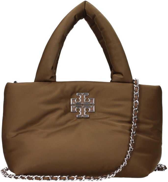 Tory Burch Tory Burch Brown Fabric Handbag
