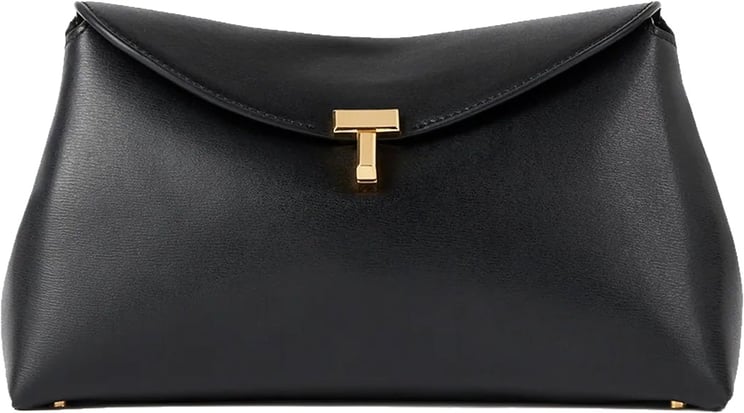 Toteme Toteme T-Lock leather clutch Bag
