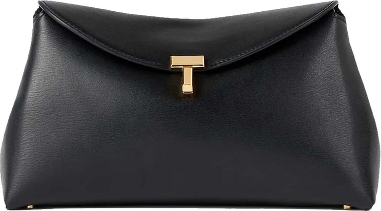 Toteme Toteme T-Lock leather clutch Bag