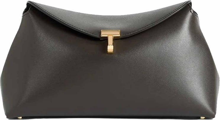 Toteme Toteme T-Lock leather clutch Bag