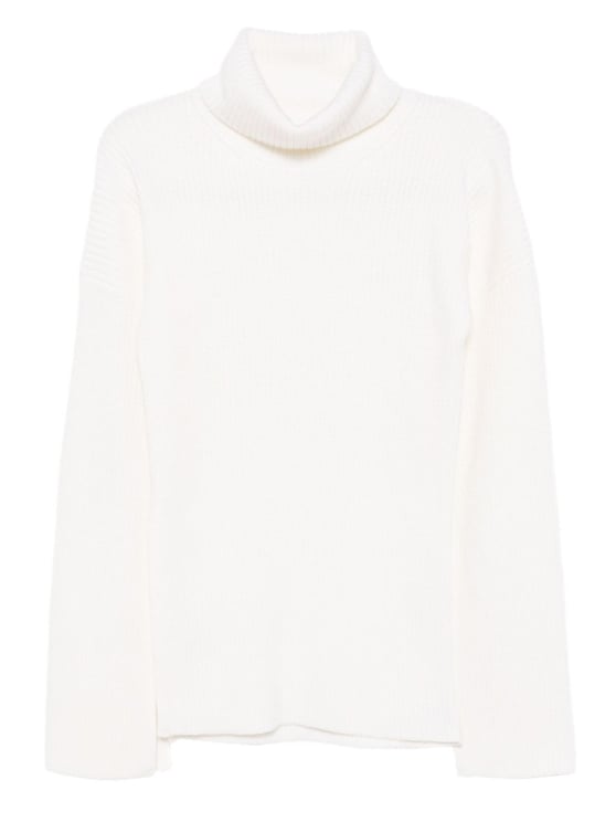 Toteme Wool High Turtleneck Sweater