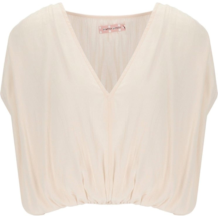 Traffic People TRAFFIC PEOPLE WHISPERS CREAM TOP