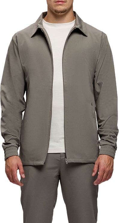 TriaD'oro Triad'oro Tracksuit Jacket Collar Jacket Collar Taupe