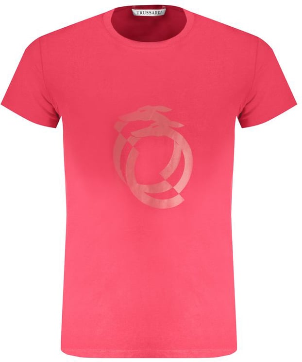 Trussardi Trussardi Rosso Cotton Men T-Shirt