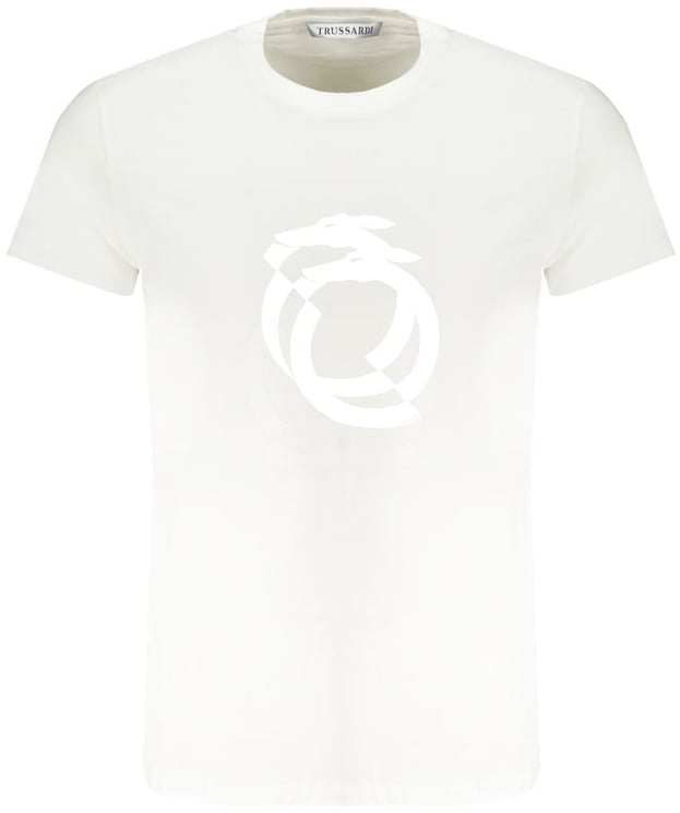 Trussardi Trussardi White Cotton Men's T-Shirt