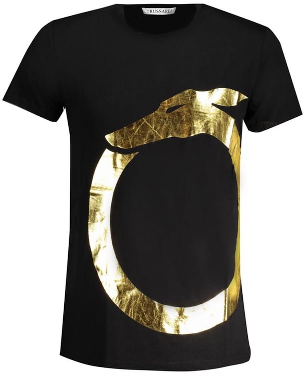 Trussardi Trussardi Black Cotton Men's T-Shirt