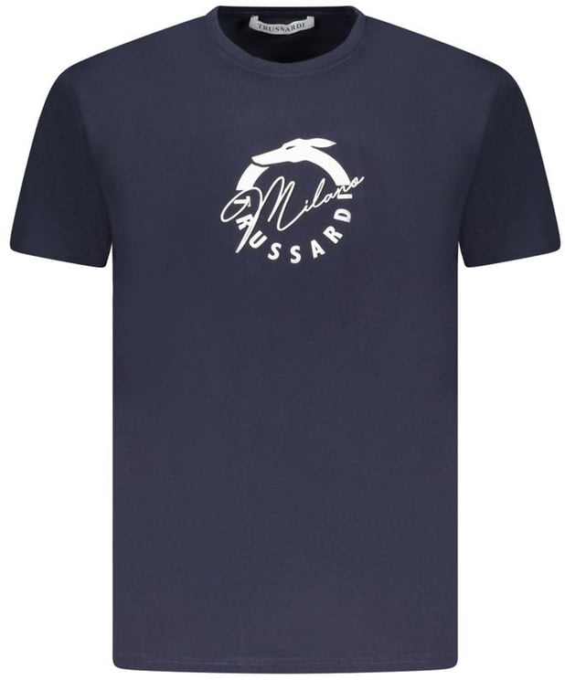 Trussardi Trussardi Blu Cotton Men T-Shirt