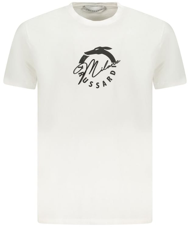 Trussardi Trussardi Bianco Cotton Men's T-Shirt
