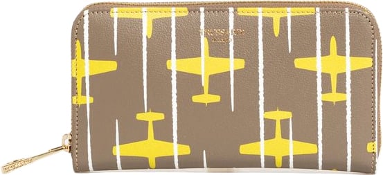Trussardi Trussardi Beige Leather Women Wallet