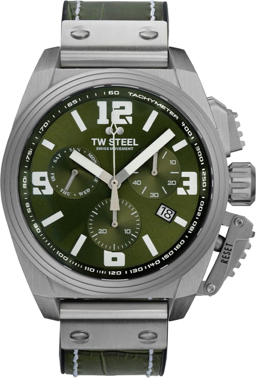 TW Steel TW Steel Canteen - Horloge - Groen