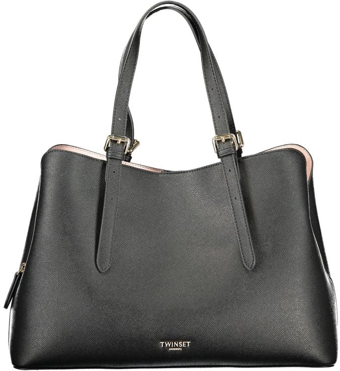 Twin-set Twinset Nero Polyurethane Women Tote
