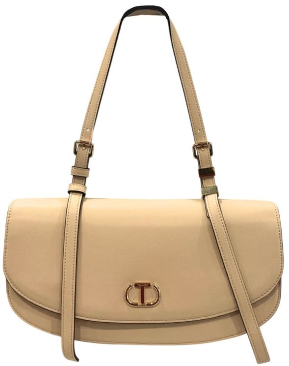 Twin-set Twinset Yellow PU Women Crossbody