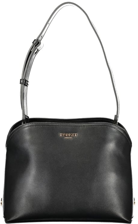 Twin-set Twinset Black Polyurethane Women's Shoulder Bag