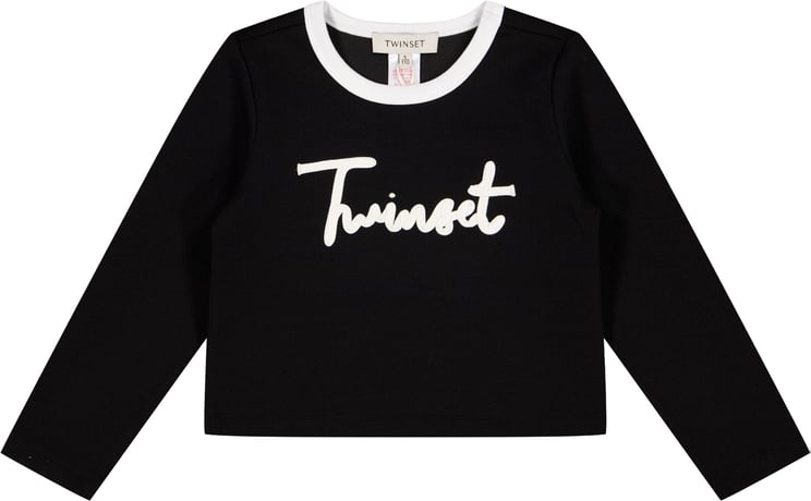 Twin-set Twinset Kinder Meisjes Trui In Zwart