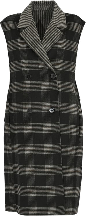 Twin-set Coats Double Check Neroneve