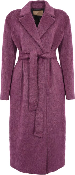 Twin-set Coats Purple Eden