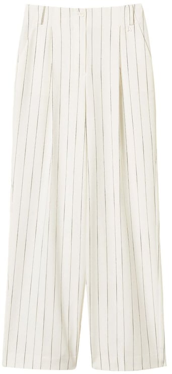 Twin-set Rtw Off White Pinstripe