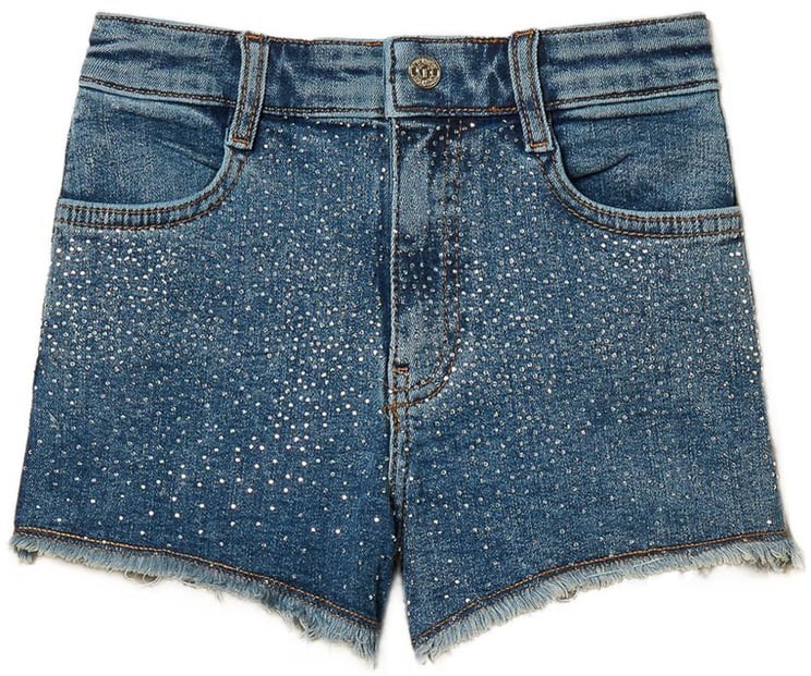 Twin-set Shorts Denim Blue
