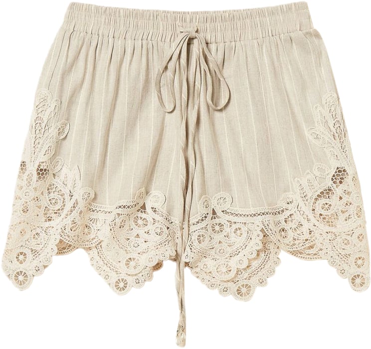 Twin-set Shorts Fog/Vaniglia