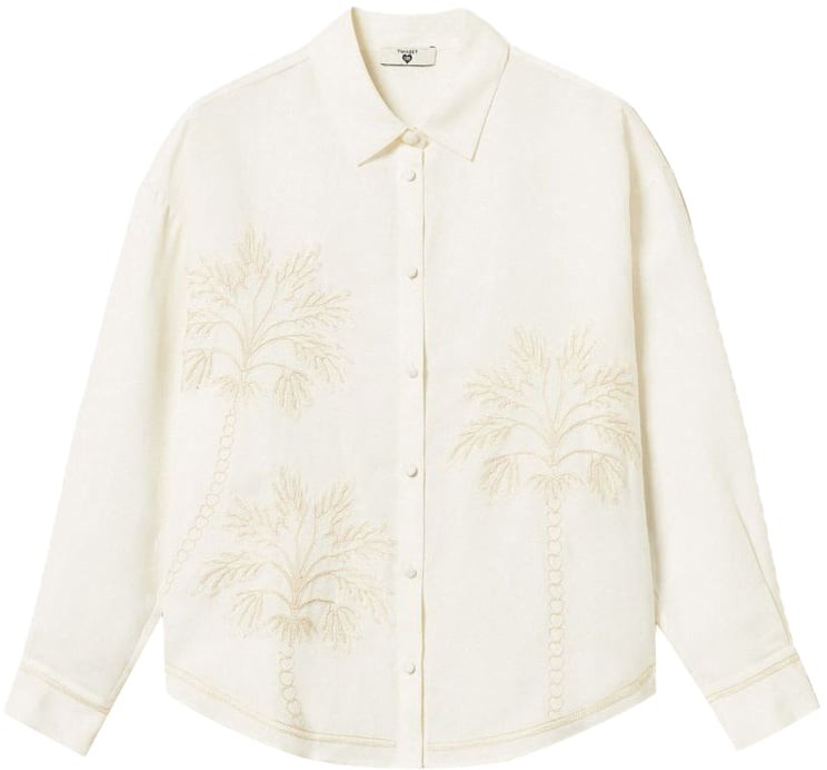 Twin-set Shirts Vaniglia/Fog