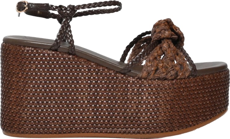 Twin-set Sandals Coffee Liqueur