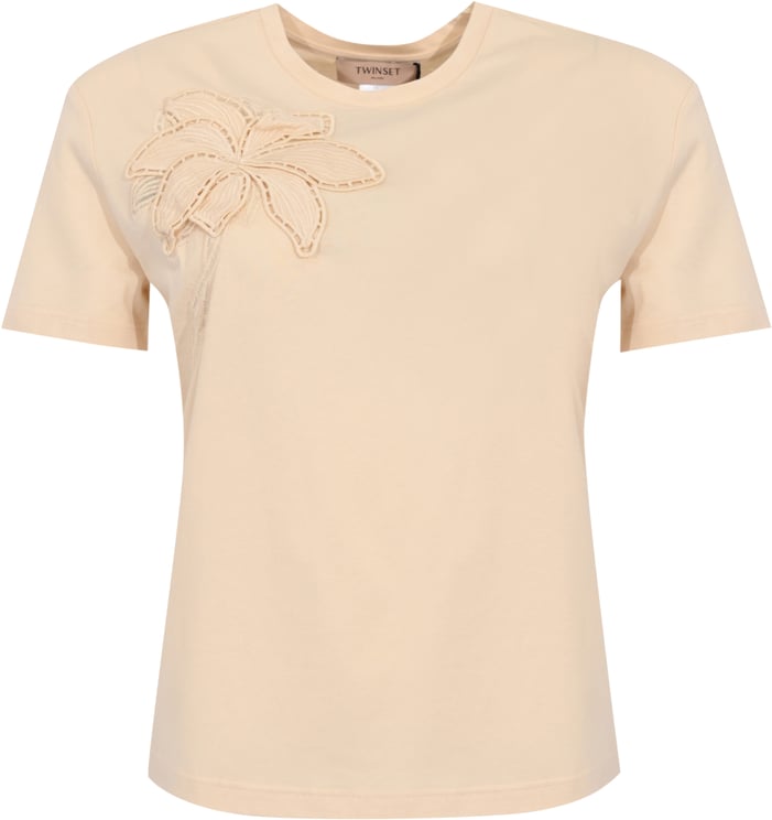 Twin-set T-Shirts And Polos Parchment