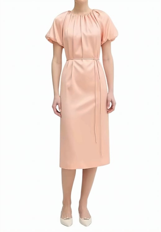 Twin-set Twin Set Open Back Midi Dress