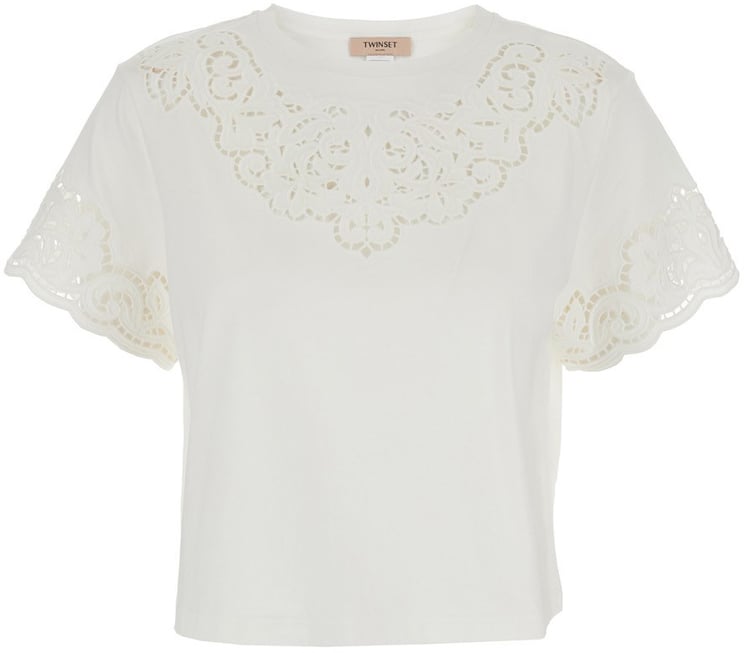Twin-set T-Shirts And Polos Bianco Ottico