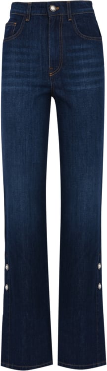 Twin-set Trousers Denim Medio Scuro